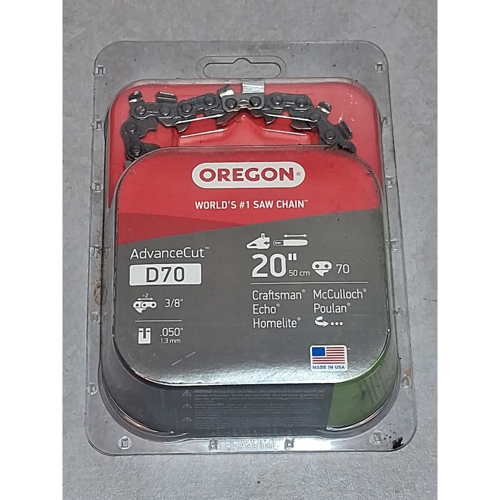 OREGON D70 AdvanceCut Chainsaw Chain - Craftsman Echo Homelite McCulloch Poulan+